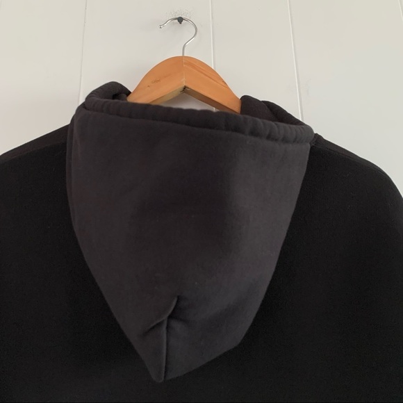 Sandro Paris “Play With Your Heart” Hoodie Black Spellout Graphic Embroidered - Picture 11 of 16